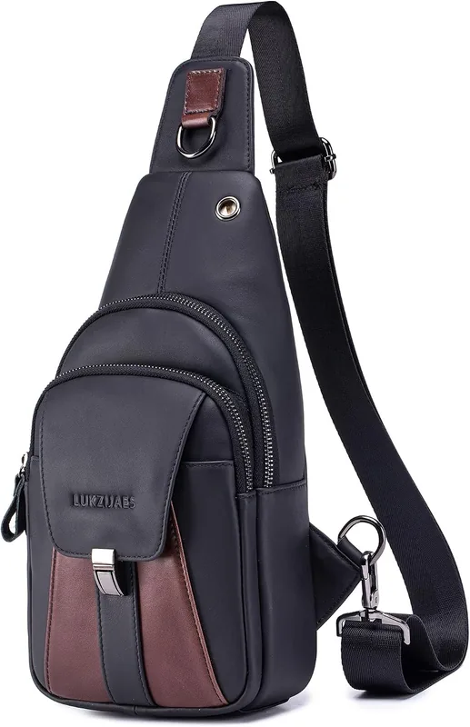 LUKZIJAES Vintage Leather Sling