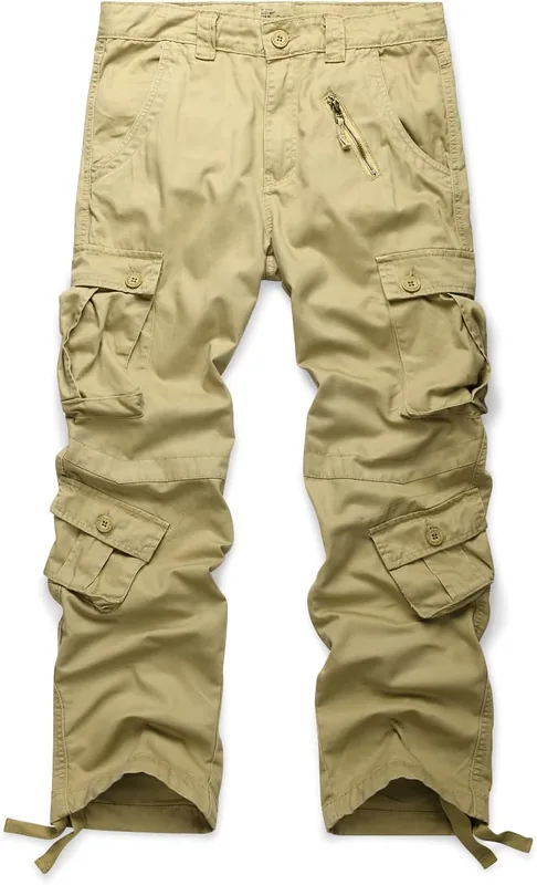 OCHENTA Men's Casual Cargo Pants