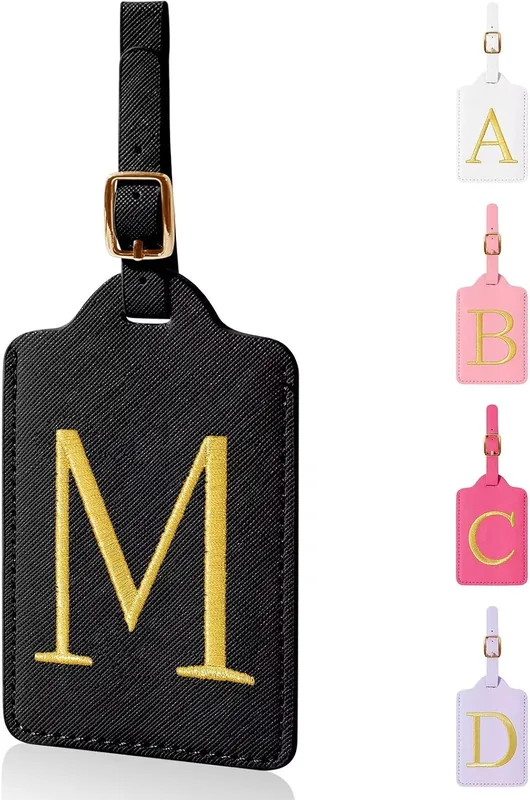 Personalized Initial Letter Tag