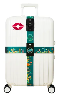 Travelkin TSA Approved Luggage Strap with Lock