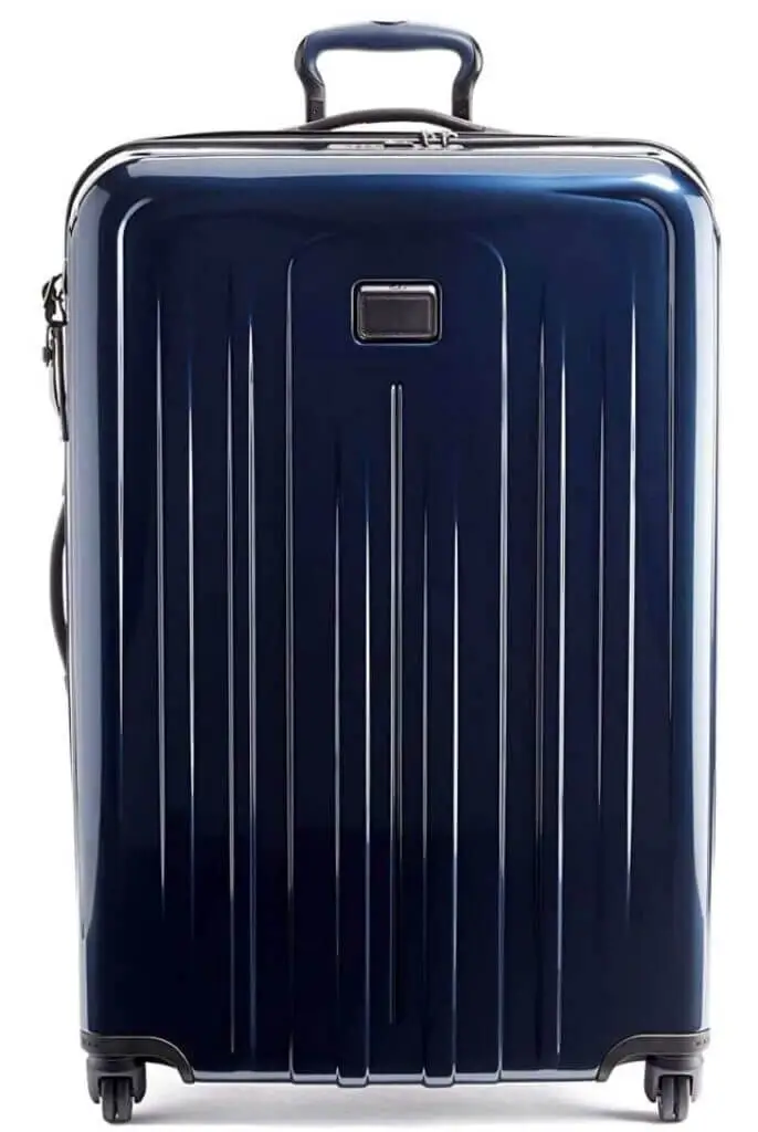 Extended Trip expandable four-wheeled packing case