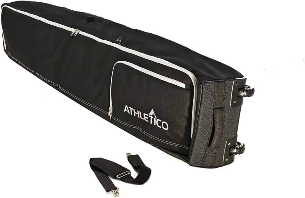 Athletico Rolling Double Ski Bag