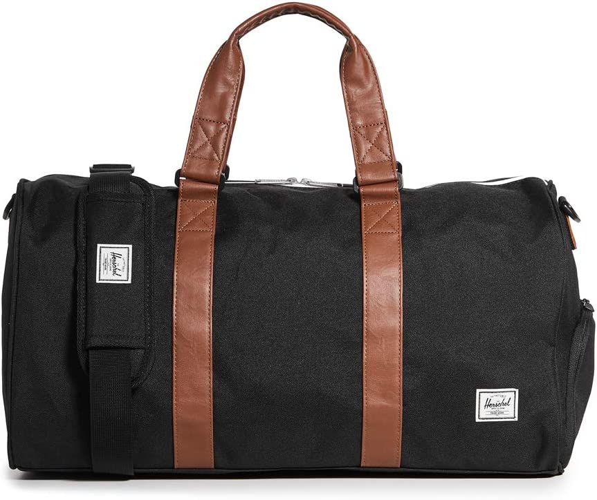 black hershel weekender bag