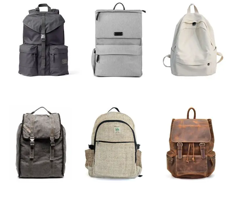 different backpack materials