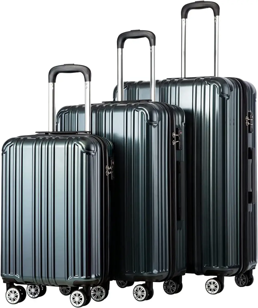 Example of ABS COOLIFE Luggage Expandable Suitcase