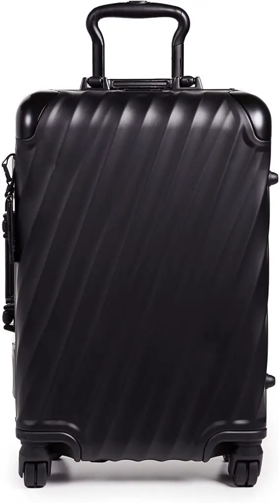 TUMI Mens 19 Degree Aluminum International Carry On Suitcase