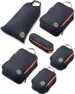 Gonex compression packing cubes set