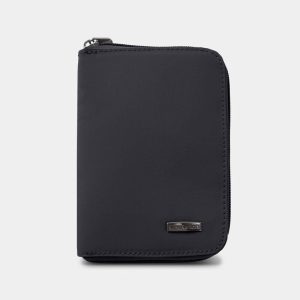 Travelon RFID Blocking Passport Zip Wallet in black